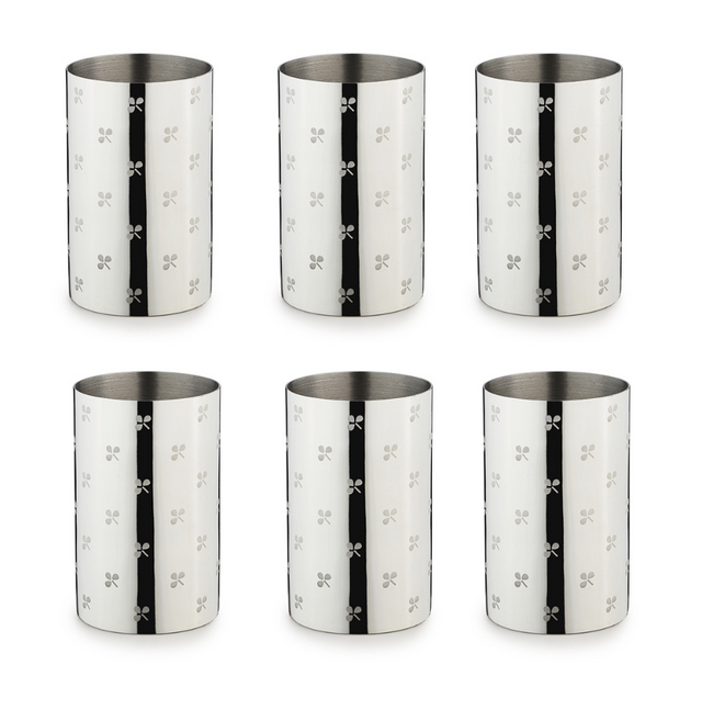 Zenith Stainless Steel Tumbler | Set of 6