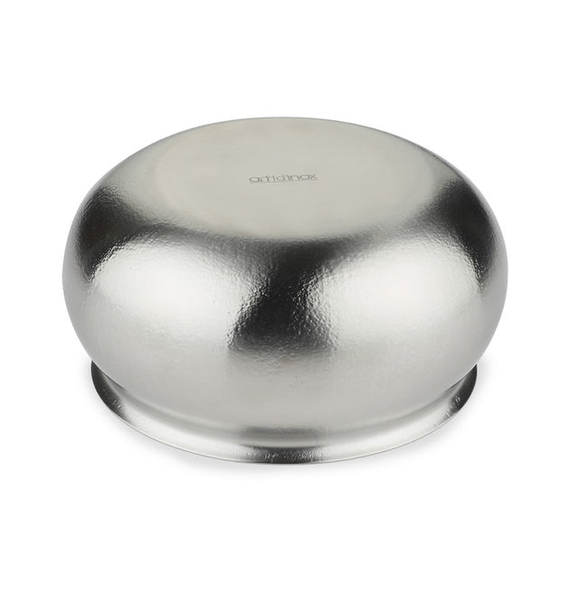 Rose Quartz Serving Bowl with Lid Small & Textured