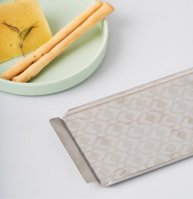 Ikat Tray Matt Finish | Small