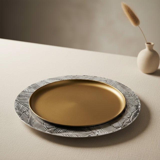 Big Leaf Charger Plate