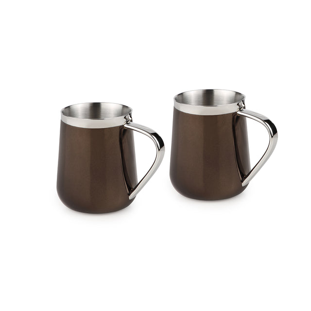 Art Deco Mug | Set of 2 | Bronze