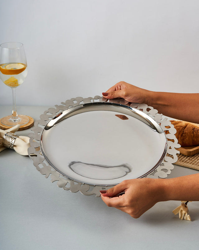 Burano Plate - Steel