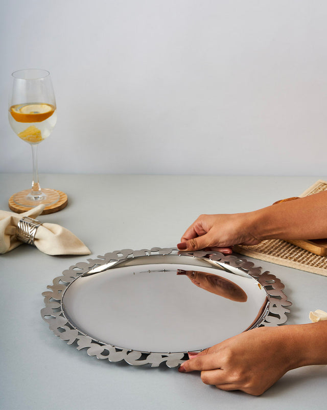 Burano Plate - Steel