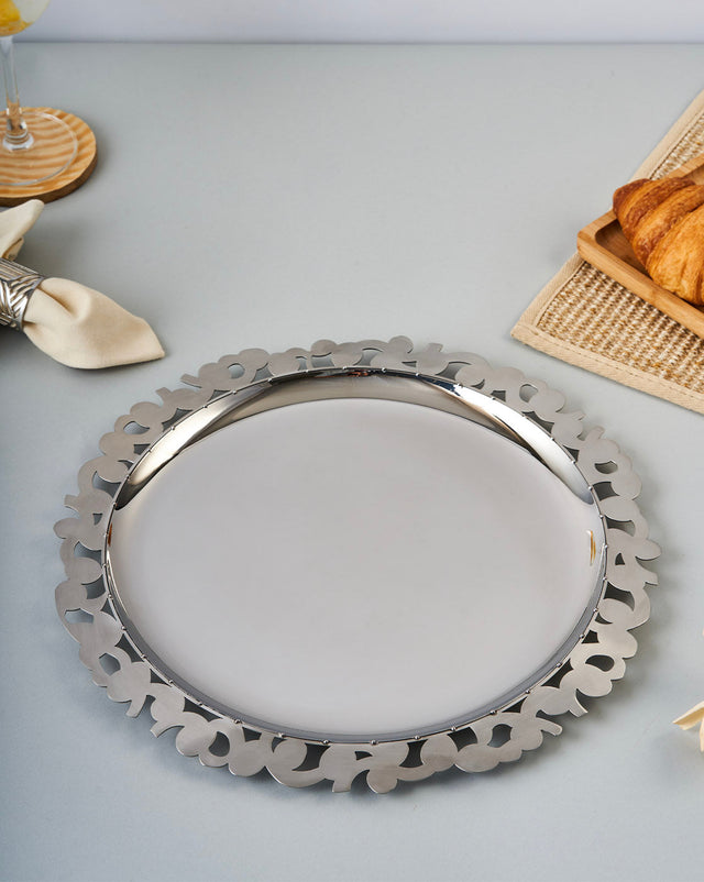 Burano Plate - Steel