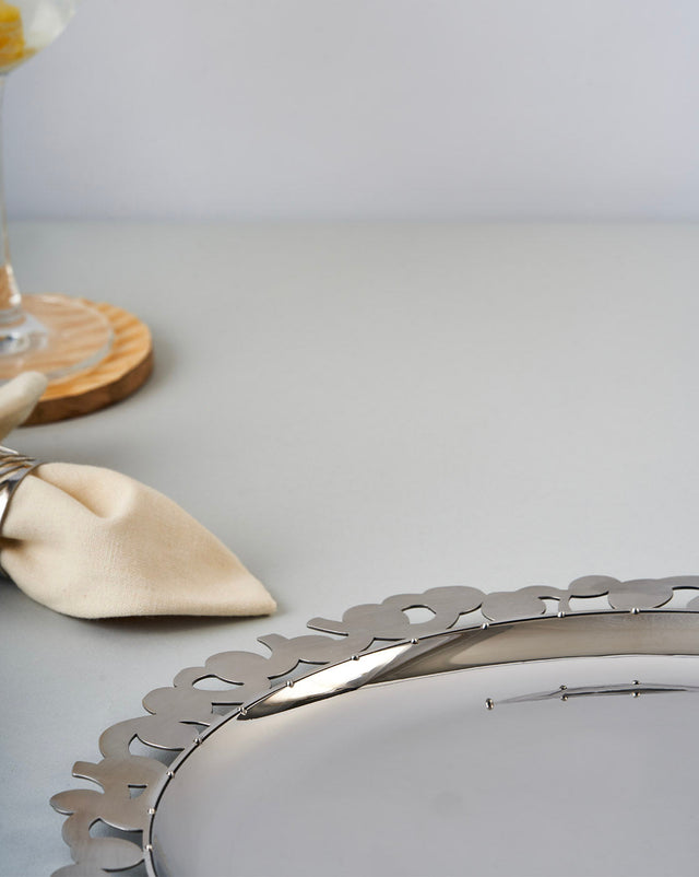 Burano Plate - Steel