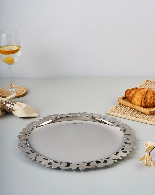 Burano Plate - Steel
