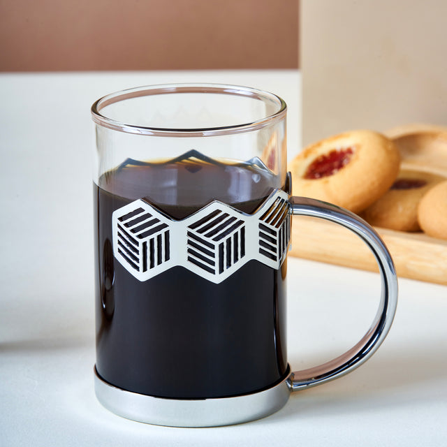 Deco Hexagon Mug | Set of 2