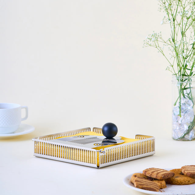 Art Deco Napkin Holder | Large