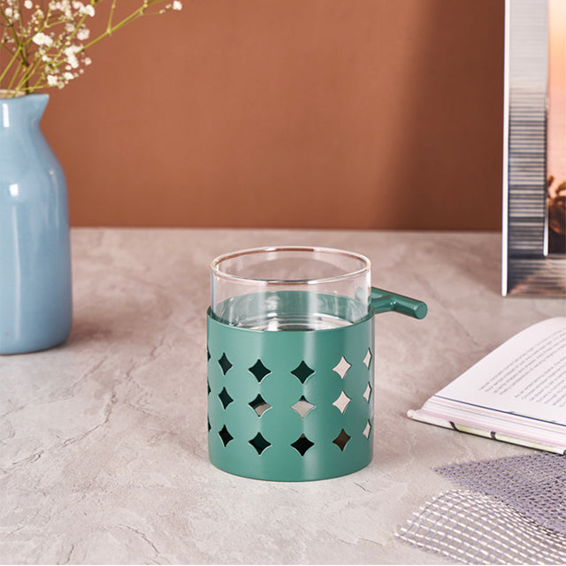 Stainless Steel Diffuser Diamond Shape | Green