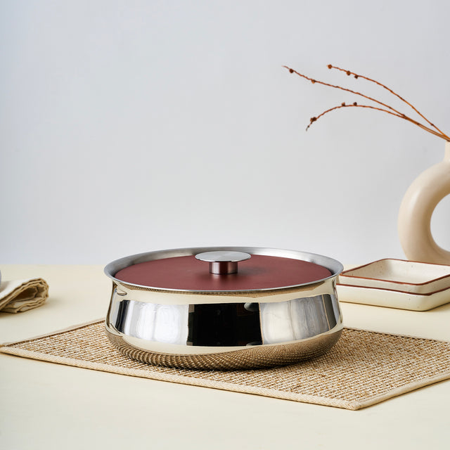Rusty Red Doubly Dal Bowl