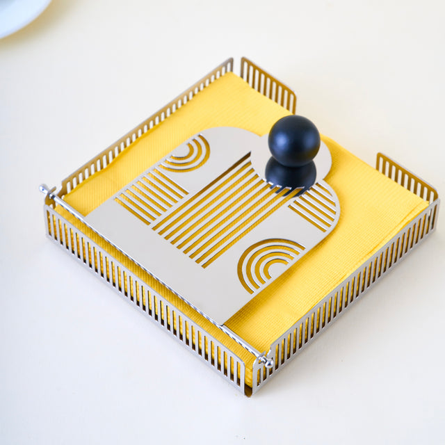 Art Deco Napkin Holder | Large