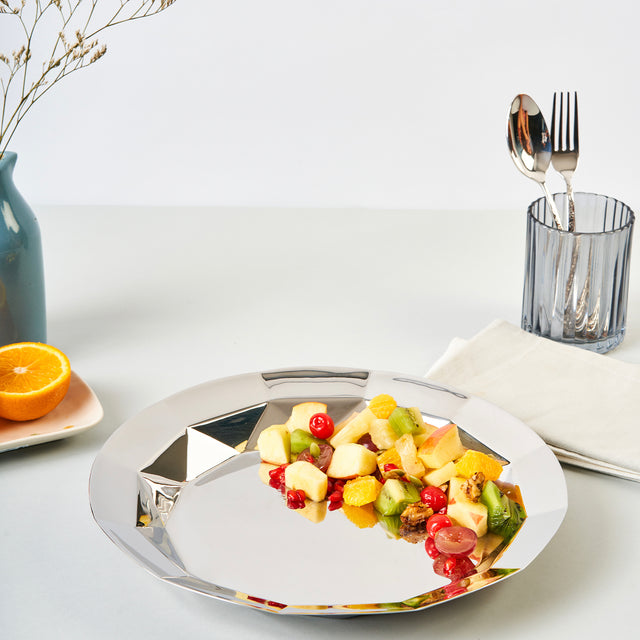 Folded Platter Round