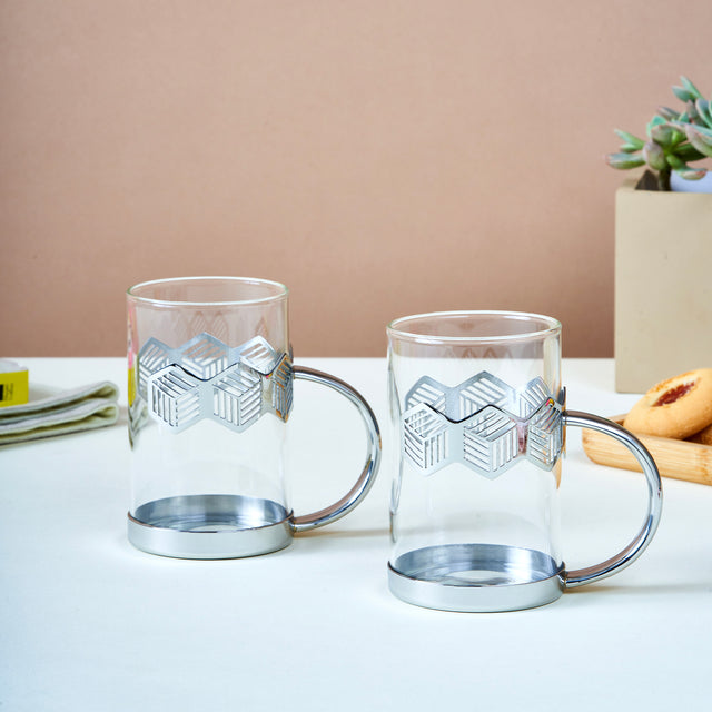 Deco Hexagon Mug | Set of 2