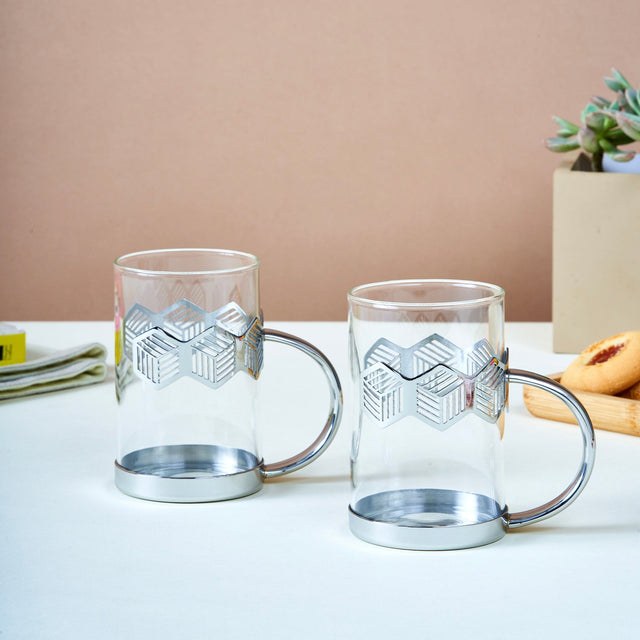Deco Hexagon Mug | Set of 2