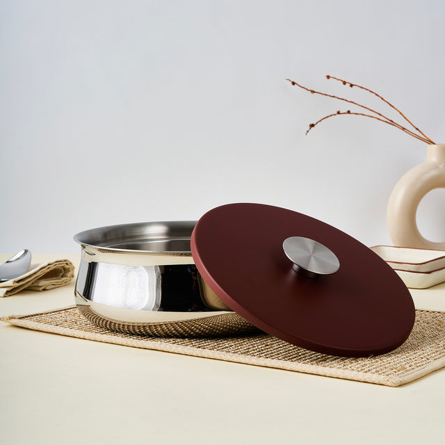 Rusty Red Doubly Dal Bowl
