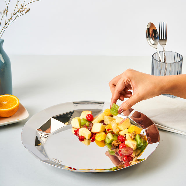 Folded Platter Round