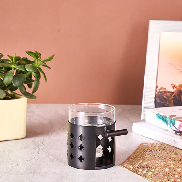 Stainless Steel Diffuser Diamond Shape | Black