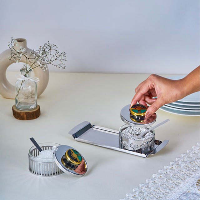 Decoline Pickle Container with Tray