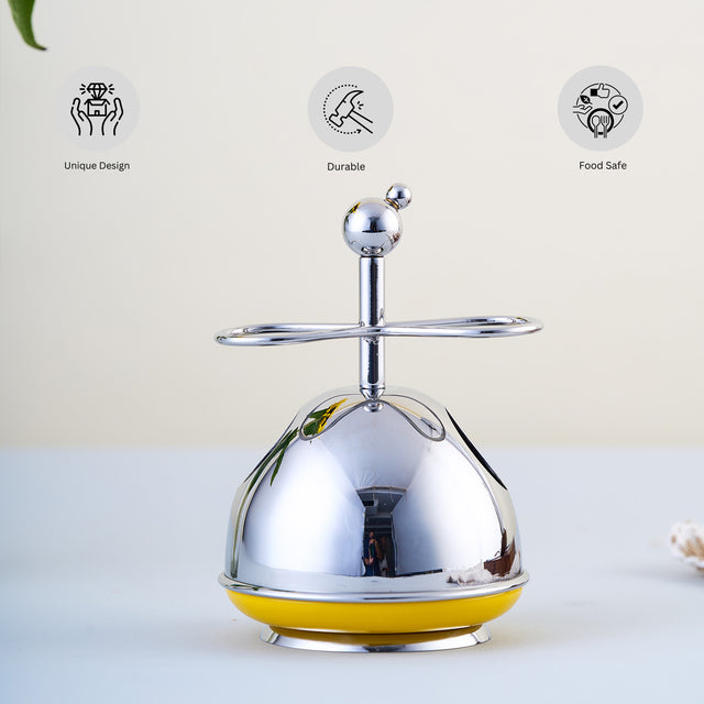 Dancing Doll Cutlery Stand | Small | Yellow