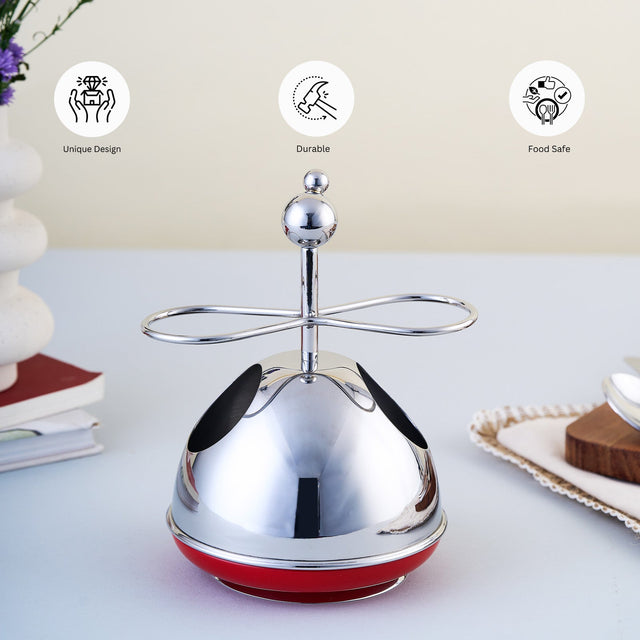Dancing Doll Cutlery Stand | Large | Red