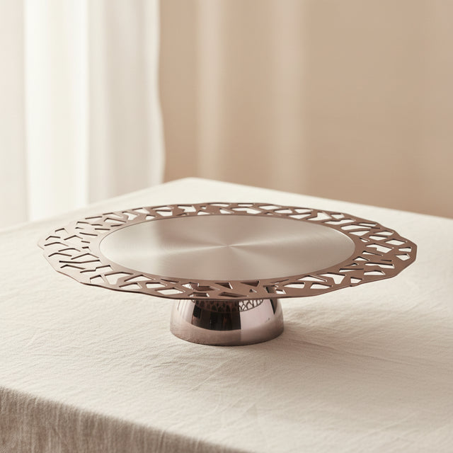 Burano Large Cookie Platter With PVD Coating