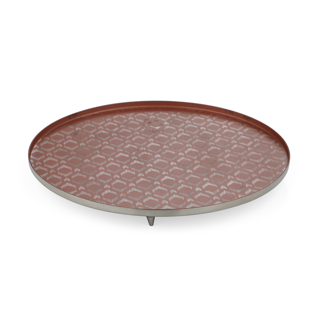 Ikat Platter Pink | Large