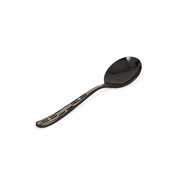 Inline Diamond Soup Spoon | Set of 6