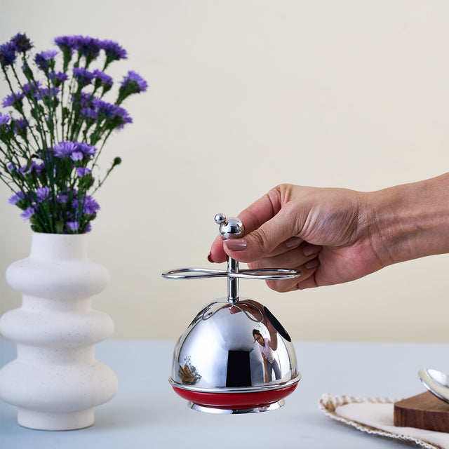 Dancing Doll Cutlery Stand | Small | Red