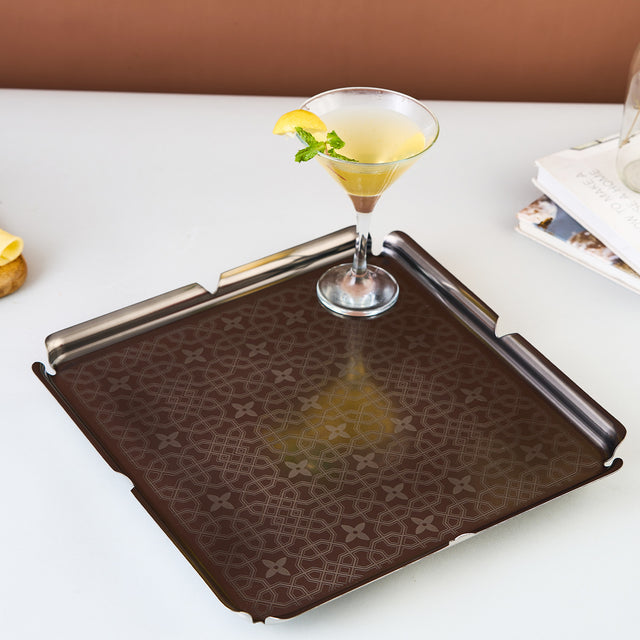 Malwa Tray | Gun Metal