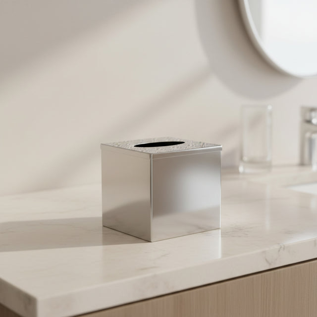 Inline Cube Tissue Box