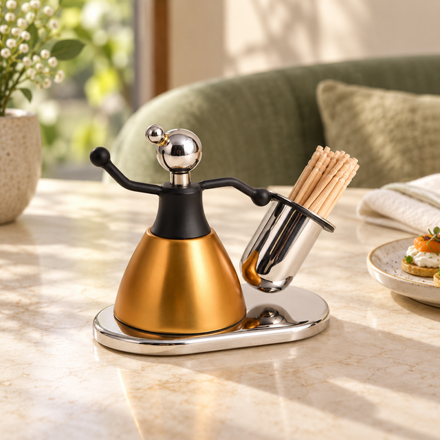 Dancing Doll Toothpick Holder