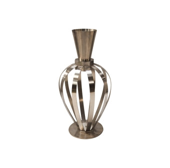 Stainless Steel Floor Vase Large