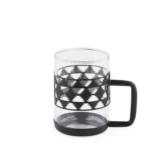 Kilim Mug Black | Set of 2