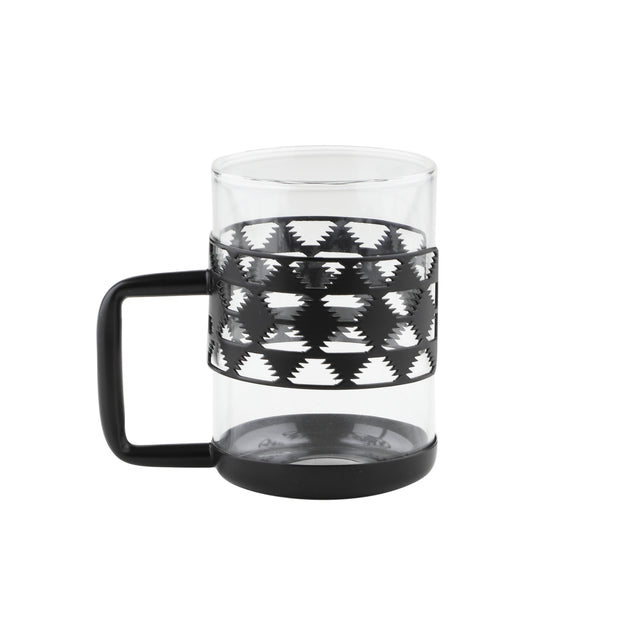 Kilim Mug Black | Set of 2