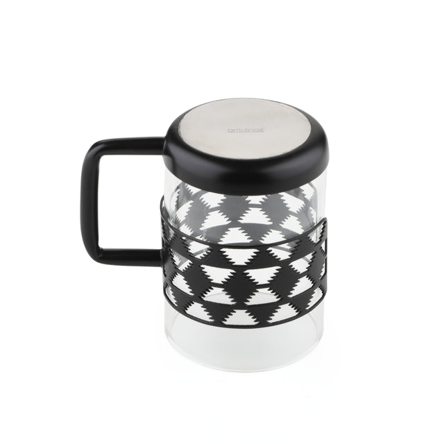 Kilim Mug Black | Set of 2