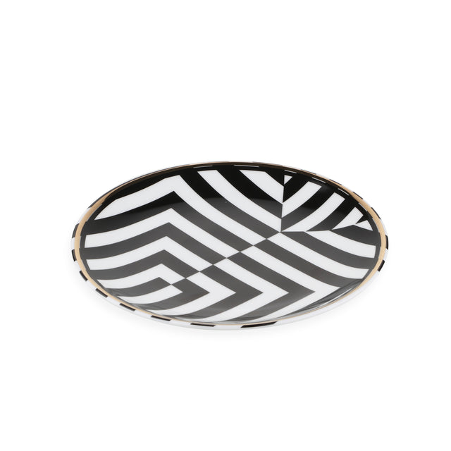 Chevron Plate Set of 4