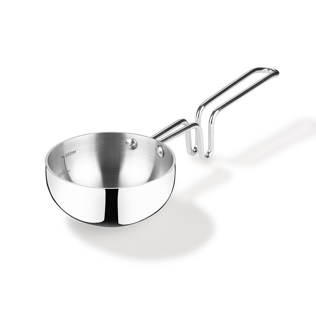 Stainless Steel Triply Tadka Pan