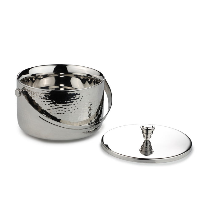 Steel Soup Bowl with Hammering