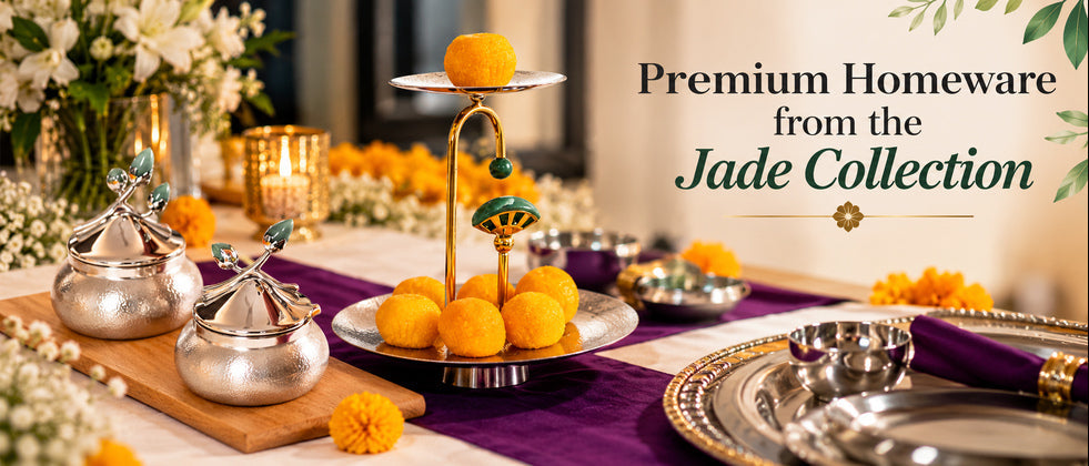 Premium Stainless Steel Homeware from the Jade Collection