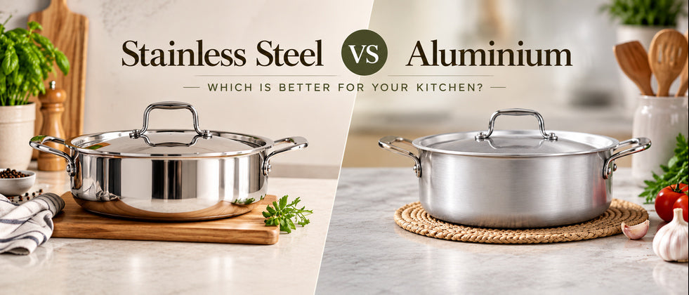 Stainless Steel vs. Aluminium: Which Is Safer and Better for Your Kitchen?