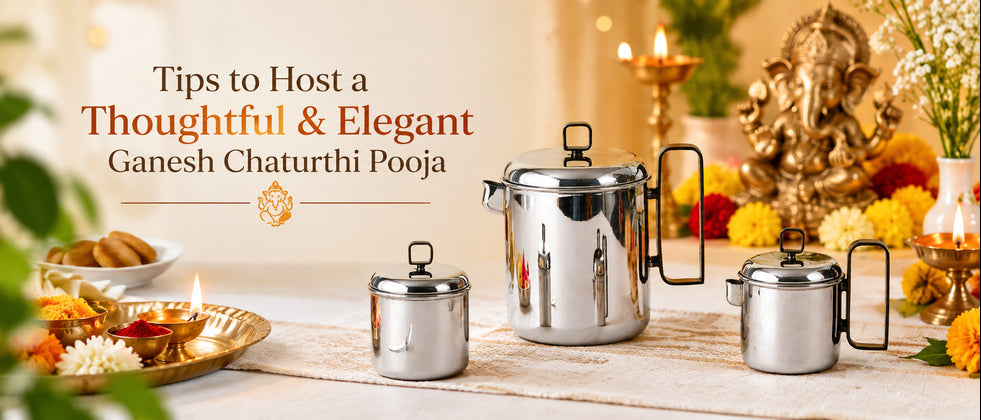 Tips to Host a Thoughtful & Elegant Ganesh Chaturthi Pooja