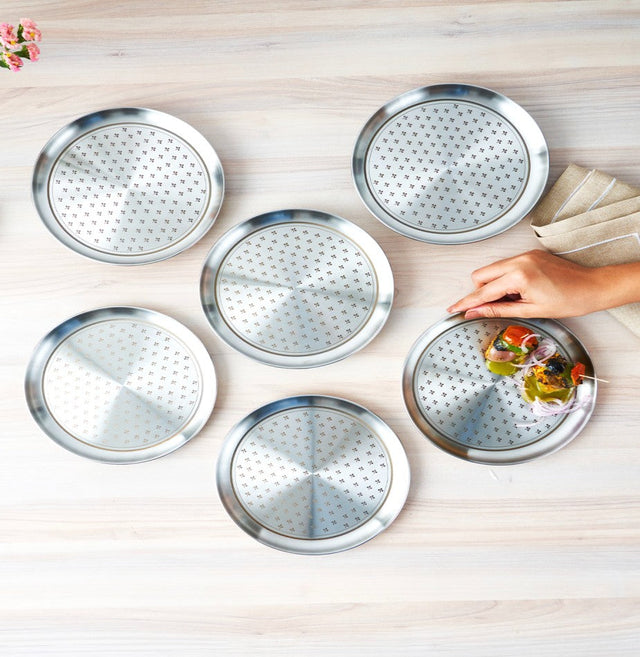 Zenith Quarter Plate | Set of 6