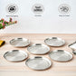 Zenith Quarter Plate | Set of 6