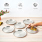 Zenith Quarter Plate | Set of 6