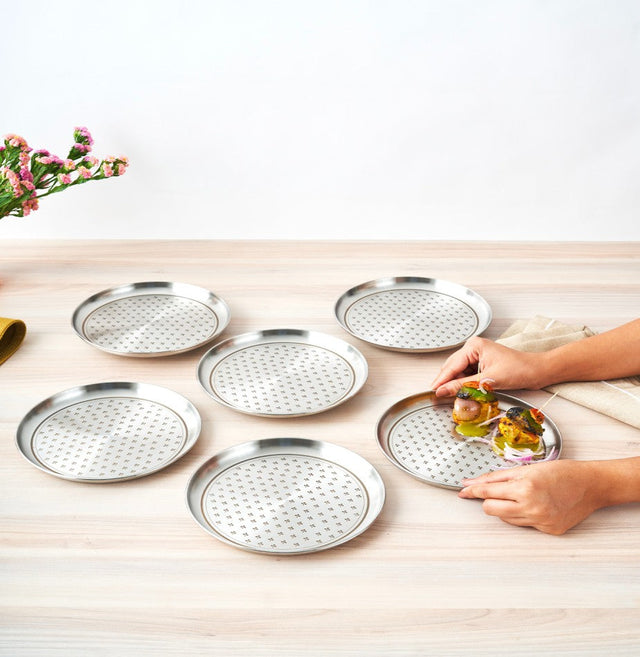 Zenith Quarter Plate | Set of 6