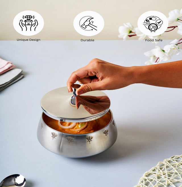 Flower Zenith Serving Bowl | Small
