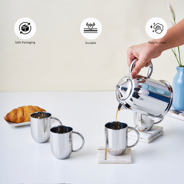 Dome Coffee Pot with Mug