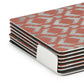 Ikat Coaster Pink | Set of 6