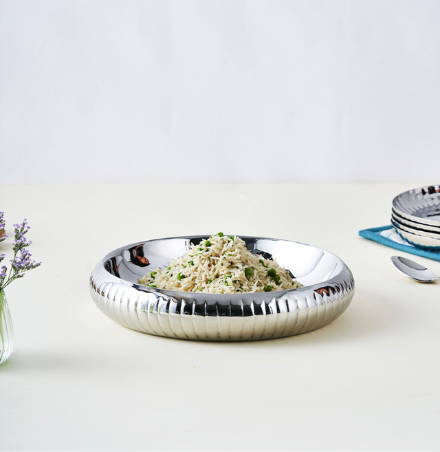 Flute Rice Platter
