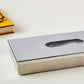 Art Deco Stainless Steel Premium Tissue Box